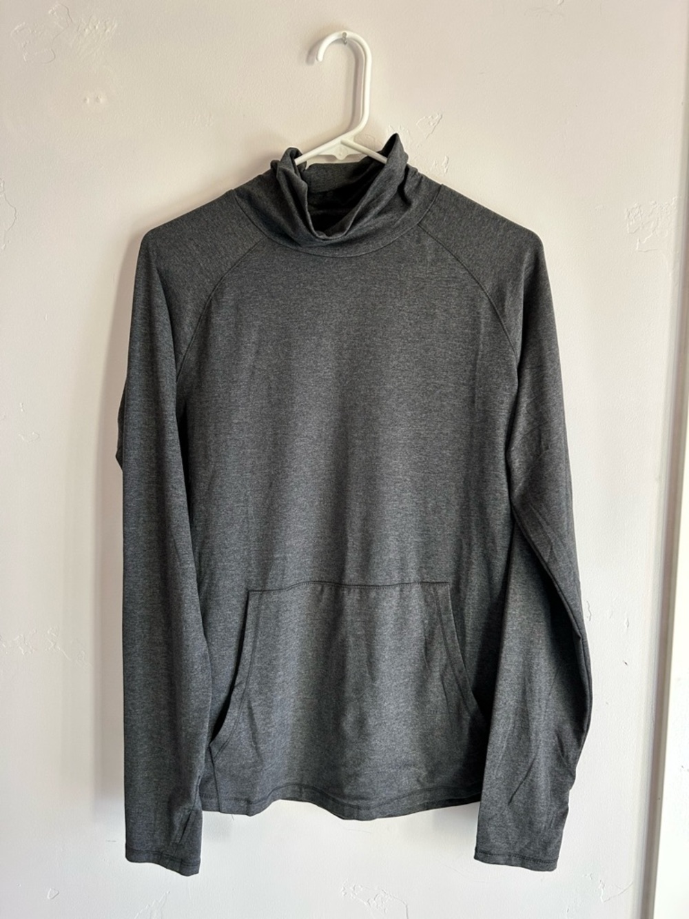 Eddie Bauer Charcoal Gray Turtleneck Pullover